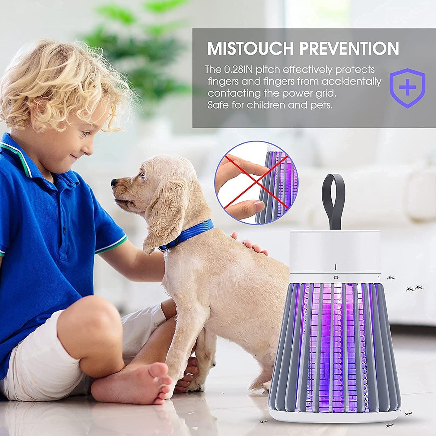 Mosquito Killer Machine Mosquito Killer USB Powered Bug Zapper Mosquito LAMP for Home Electric LED LAMP Mosquito Killer Indoor/Outdoor Mosquito Trap Machine